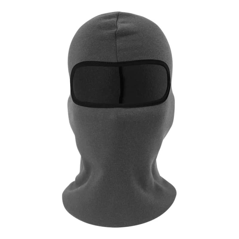 Gray Motorcycle Balaclava Face Mask