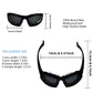 Tactical Polarized UV400 Motorcycle Riding Sunglasses