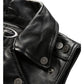 Mens Biker Leather Vest Harley Angel Road Motorcycle Jacket
