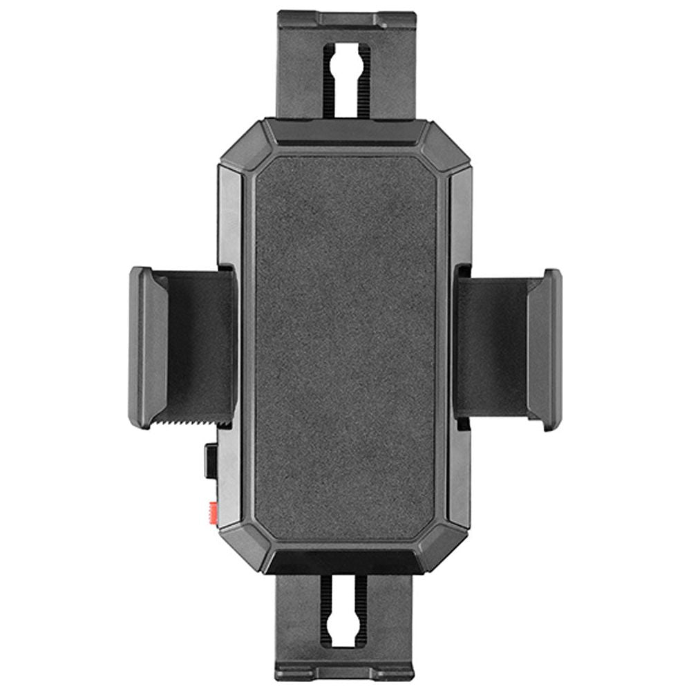 Universal Smartphone Handlebar Mount for Round Bars - Black