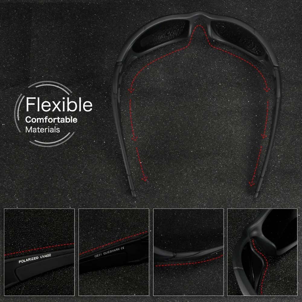 Adventure Pro Polarized Motorcycle Riding Sunglasses