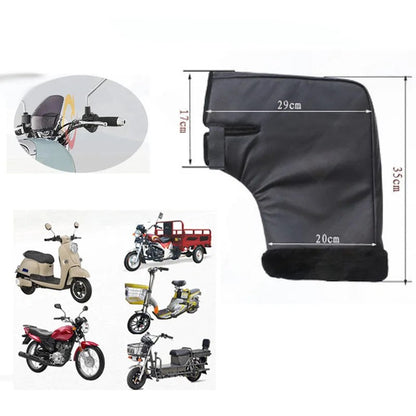Winter Handlebar Mitts for Motorcycle and Scooter Gloves Cold Weather Covers