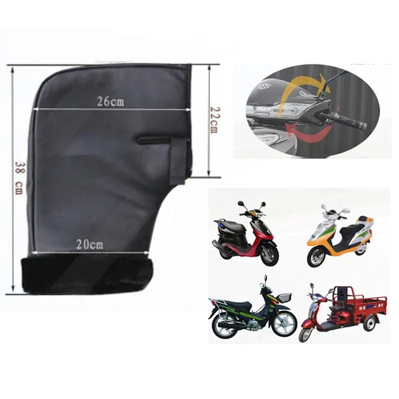 Winter Handlebar Mitts for Motorcycle and Scooter Gloves Cold Weather Covers