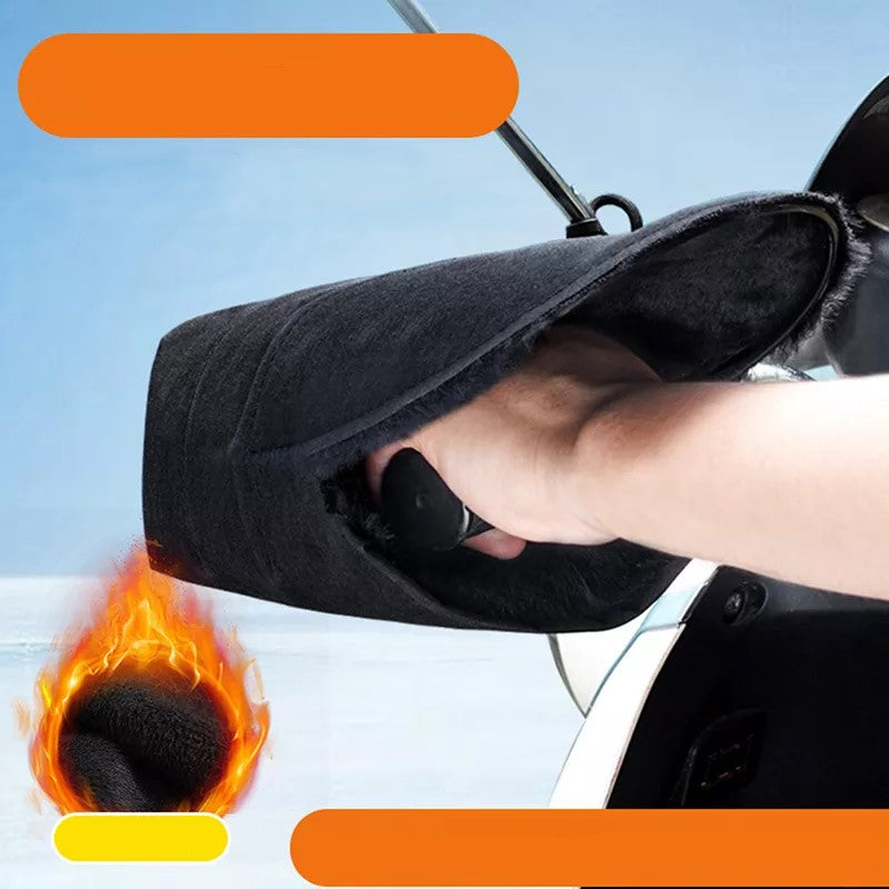 Universal Motorcycle Scooter Handlebar Mitts Cold Weather Gloves Cover