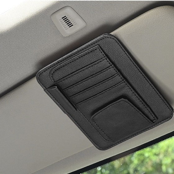 Car Sun Visor Organizer Storage Holder for Accessories and Documents
