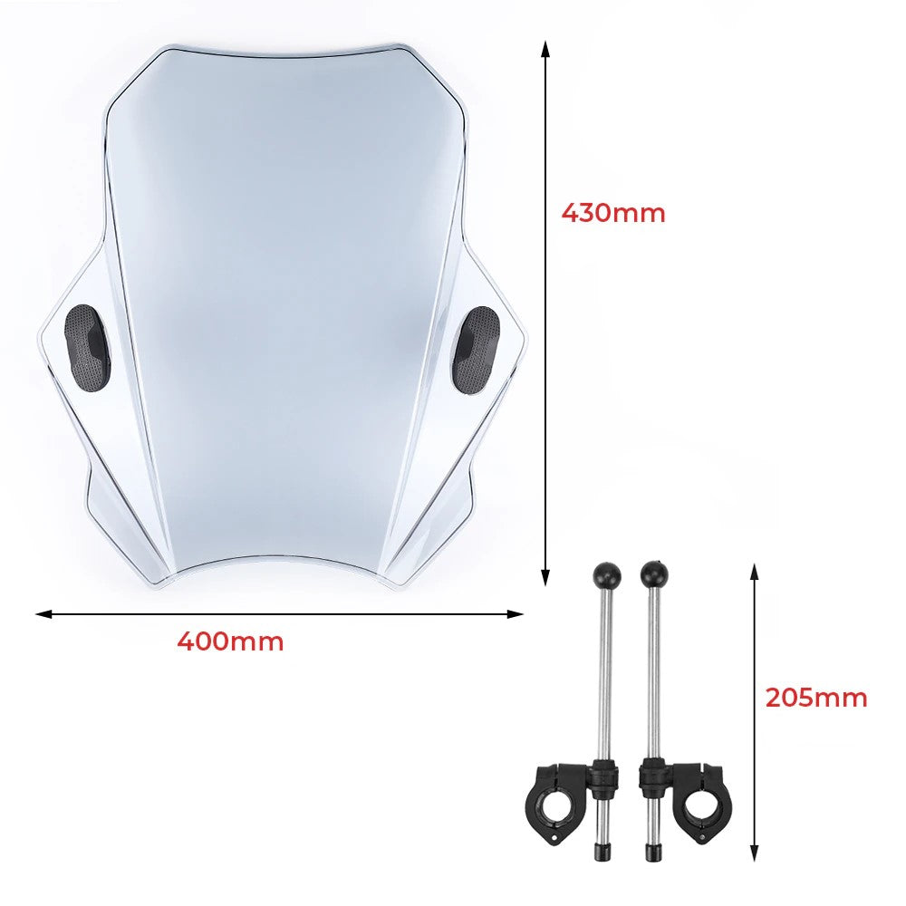 Custom Motorcycle Windshield