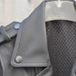 Mens Leather Biker Vest Free Biker Style Motorcycle Jacket