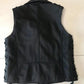 Mens Leather Biker Vest Free Biker Style Motorcycle Jacket