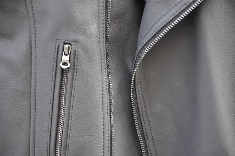 Mens Leather Biker Vest Free Biker Style Motorcycle Jacket