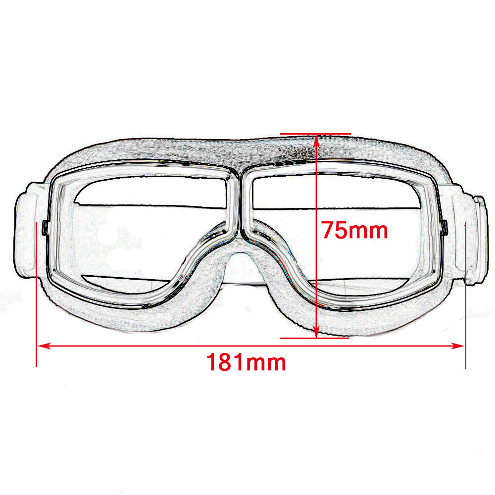 Golmath Motorcycle Goggles Protective Riding Eyewear
