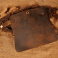 Distressed Brown Biker Wallet Genuine Leather Mens Slim Wallet