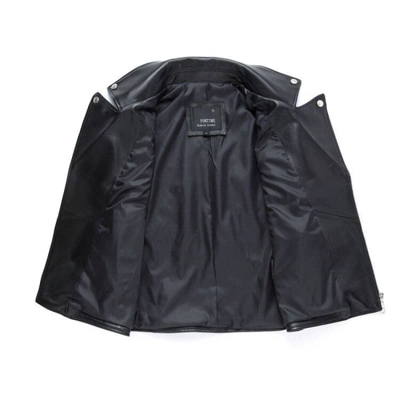 Womens Faux Leather Vest Stylish Sleeveless Jacket Outerwear