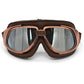 Aviator Motorcycle Goggles Retro Pilot Riding Glasses UV Protection