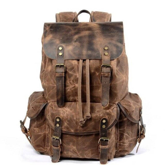 Vintage Motorcycle Backpack