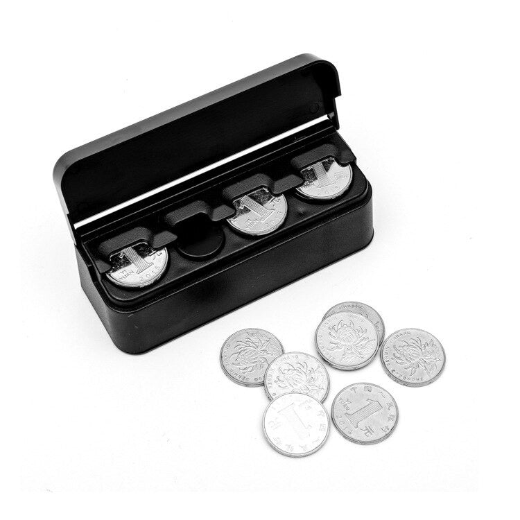 Car Coin Organizer Holder Tray for Vehicle Dashboard Storage