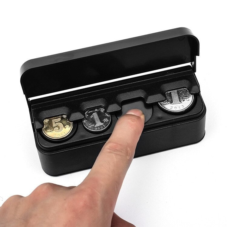 Car Coin Organizer Holder Tray for Vehicle Dashboard Storage