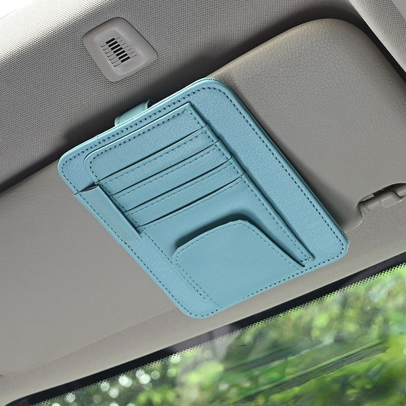 Car Sun Visor Organizer Storage Holder for Accessories and Documents