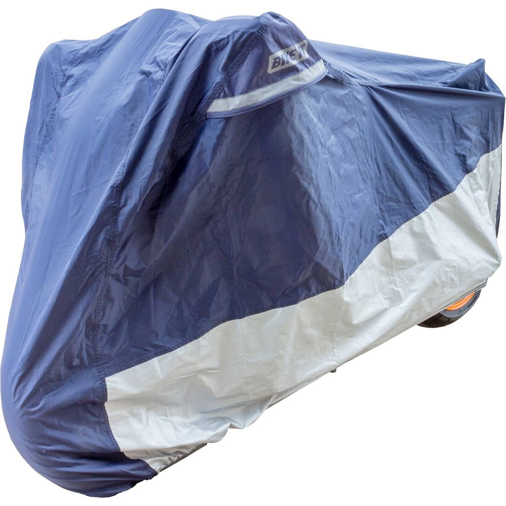 Medium Blue Silver Durable Rain Cover Waterproof Protective Shell