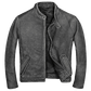 Mens Biker Jacket El Diablo Motorcycle Leather Style